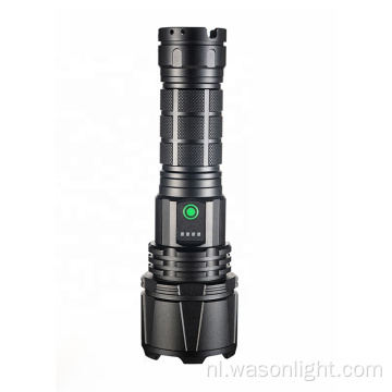 Wason Heavy Duty High Lumen XHP90 Outdoor Visserijjacht en mijnbouw zaklampbol Lens zoombaar fakkellicht voor de industrie